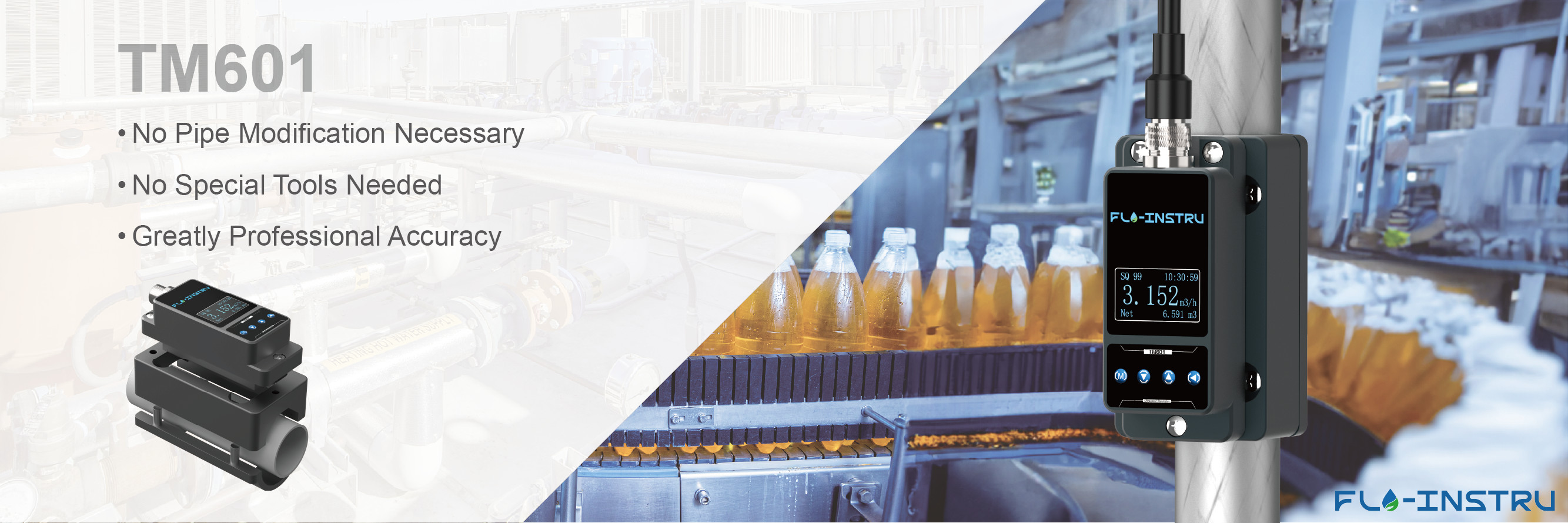 คุณภาพ เครื่องวัดกระแส ultrasonic โรงงาน