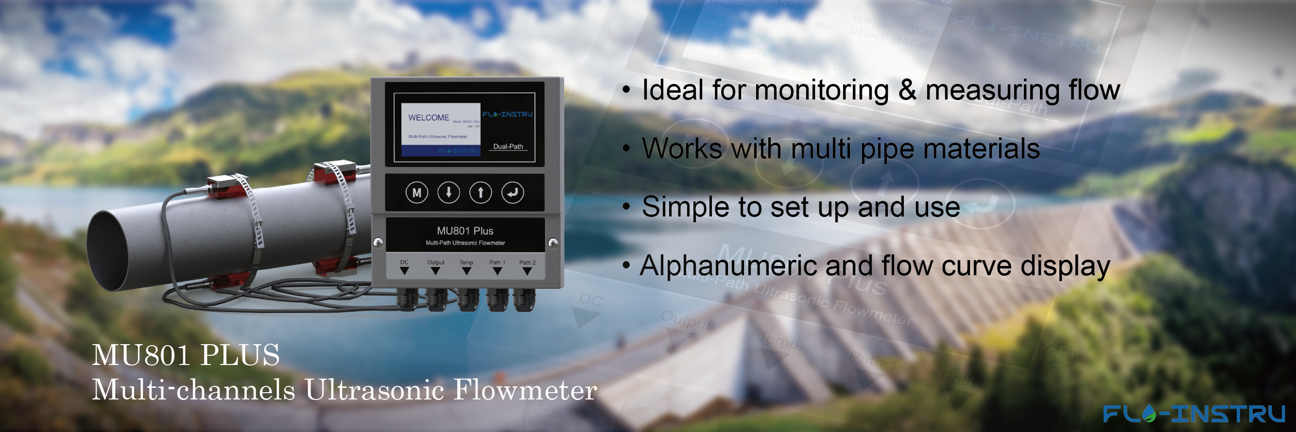 คุณภาพ เครื่องวัดกระแส ultrasonic โรงงาน