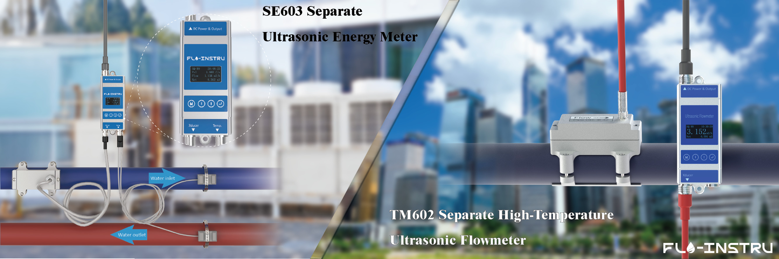 คุณภาพ เครื่องวัดกระแส ultrasonic โรงงาน