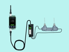 TM605P เครื่องวัดกระแส ultrasonic สําหรับขนาดท่อขนาดเล็ก